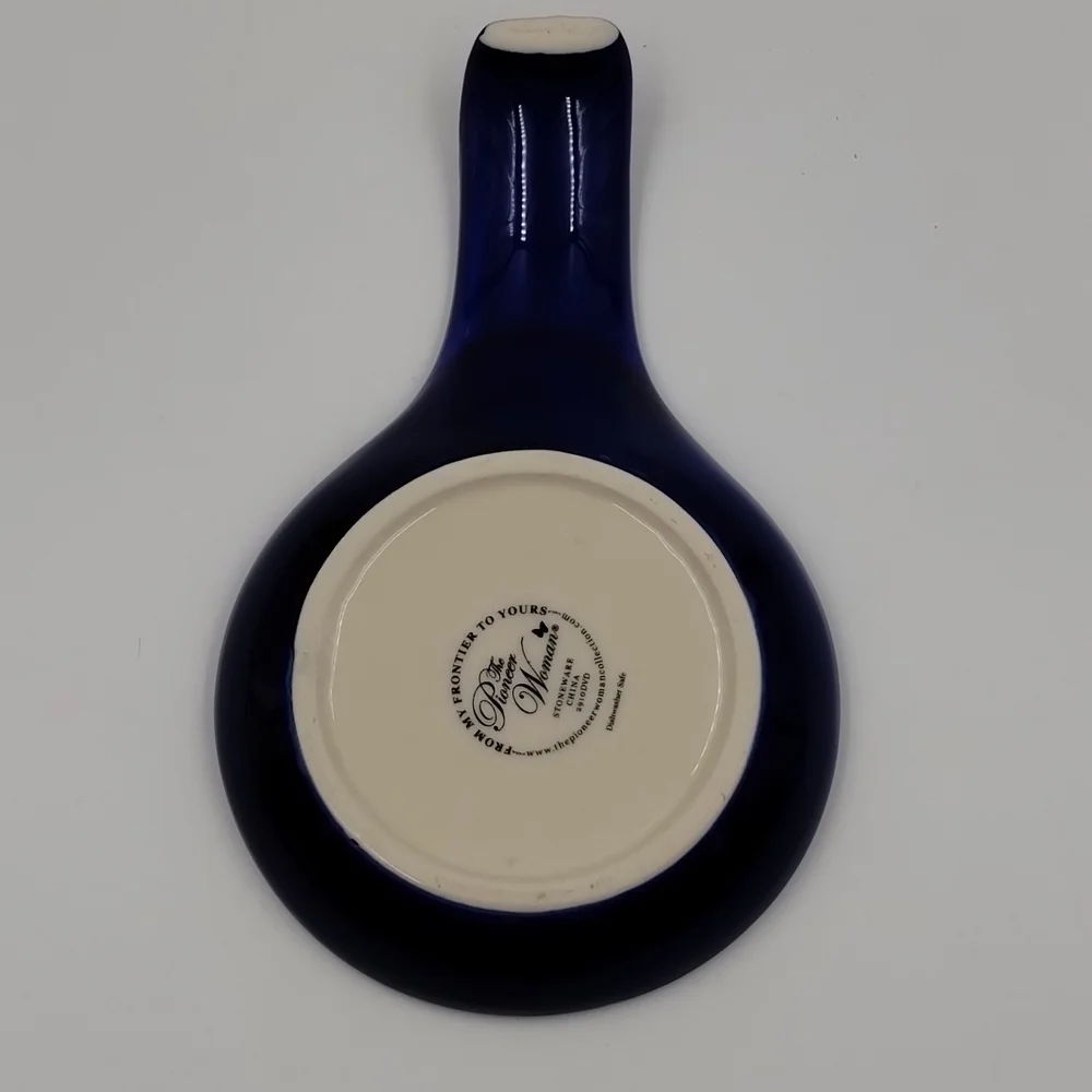 𝅺THE Pioneer Woman Spring Bouquet Blue Spoon Rest